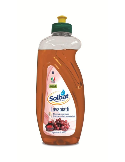DISH DETERGENT 1lt VINEGAR SOLBAT
