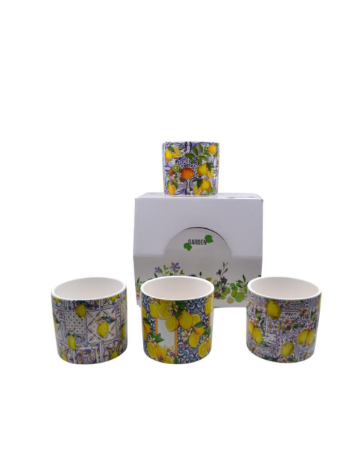 GARDEN LINE CERAMIC VASE 11x13cm J232