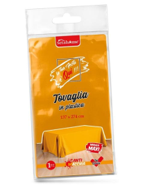 TOVAGLIA PLASTICA ARANCIO 137x274cm