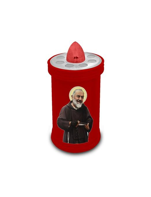 RED VOTIVE LIGHT 6x11 + ALKALINE BATTERIES