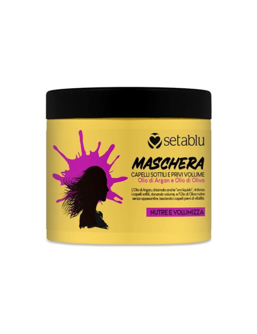 MASCHERA CAPELLI 500 ml SOTTILI e SENZA VOLUME