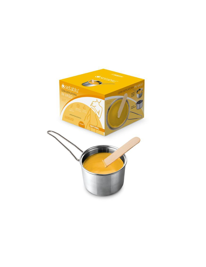 CERA IN VASO 110 ml NATURAL