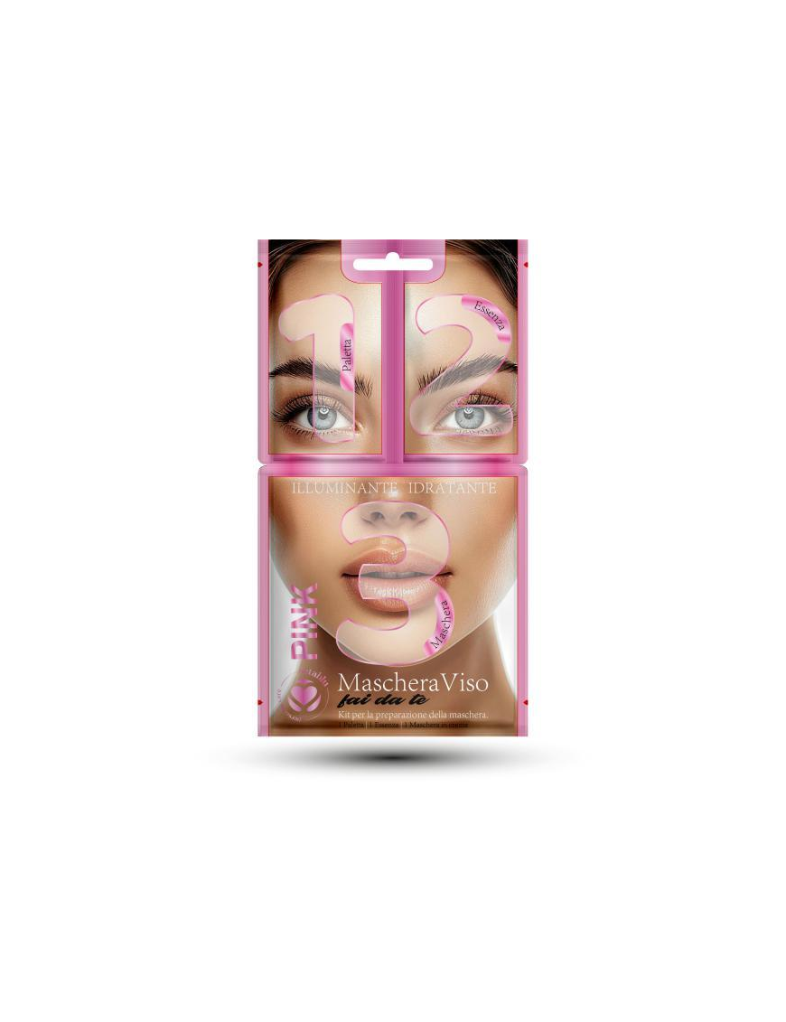 DIY PINK FACE MASK 30+6 gr
