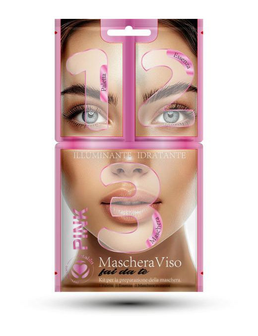 DIY PINK FACE MASK 30+6 gr
