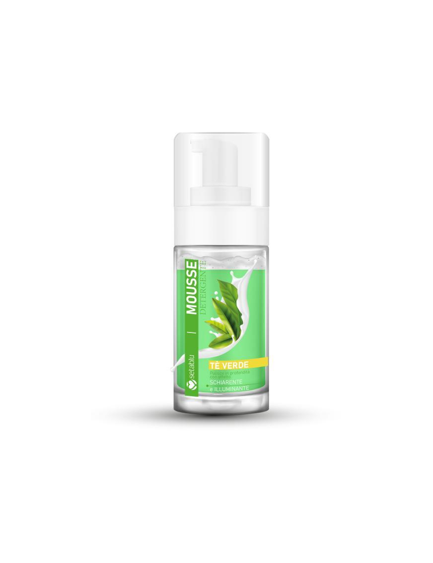 MOUSSE DETERGENTE BIFASICA 120 ml TE' VERDE