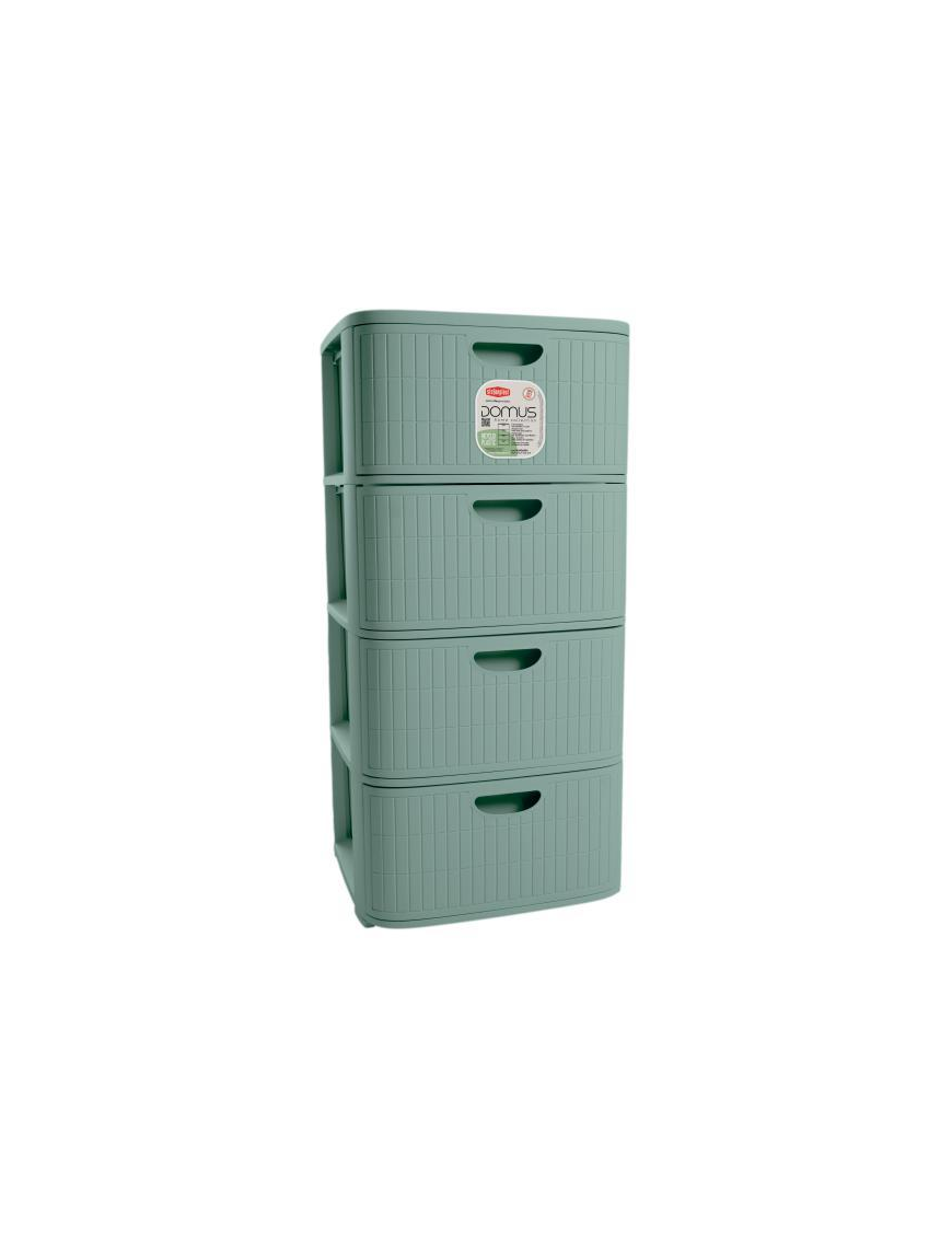 4-DRAWER CHEST OF DRAWERS GREEN TEA cm 40x40x80h