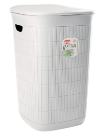 PORTABIANCHERIA 50 lt BIANCO 37x36xh56 cm