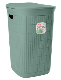 PORTABIANCHERIA 50 lt  GREEN TEA 37x36xh56 cm