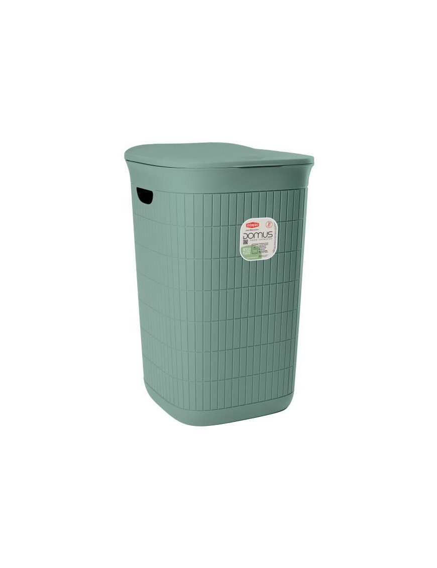 PORTABIANCHERIA 50 lt  GREEN TEA 37x36xh56 cm
