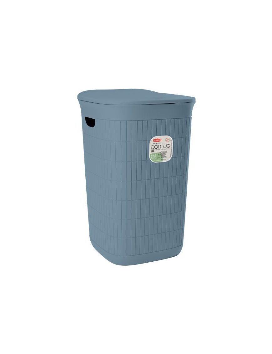 50 lt LAUNDRY BIN BLUE 37x36xh56 cm