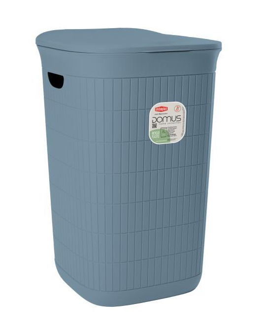 50 lt LAUNDRY BIN BLUE 37x36xh56 cm