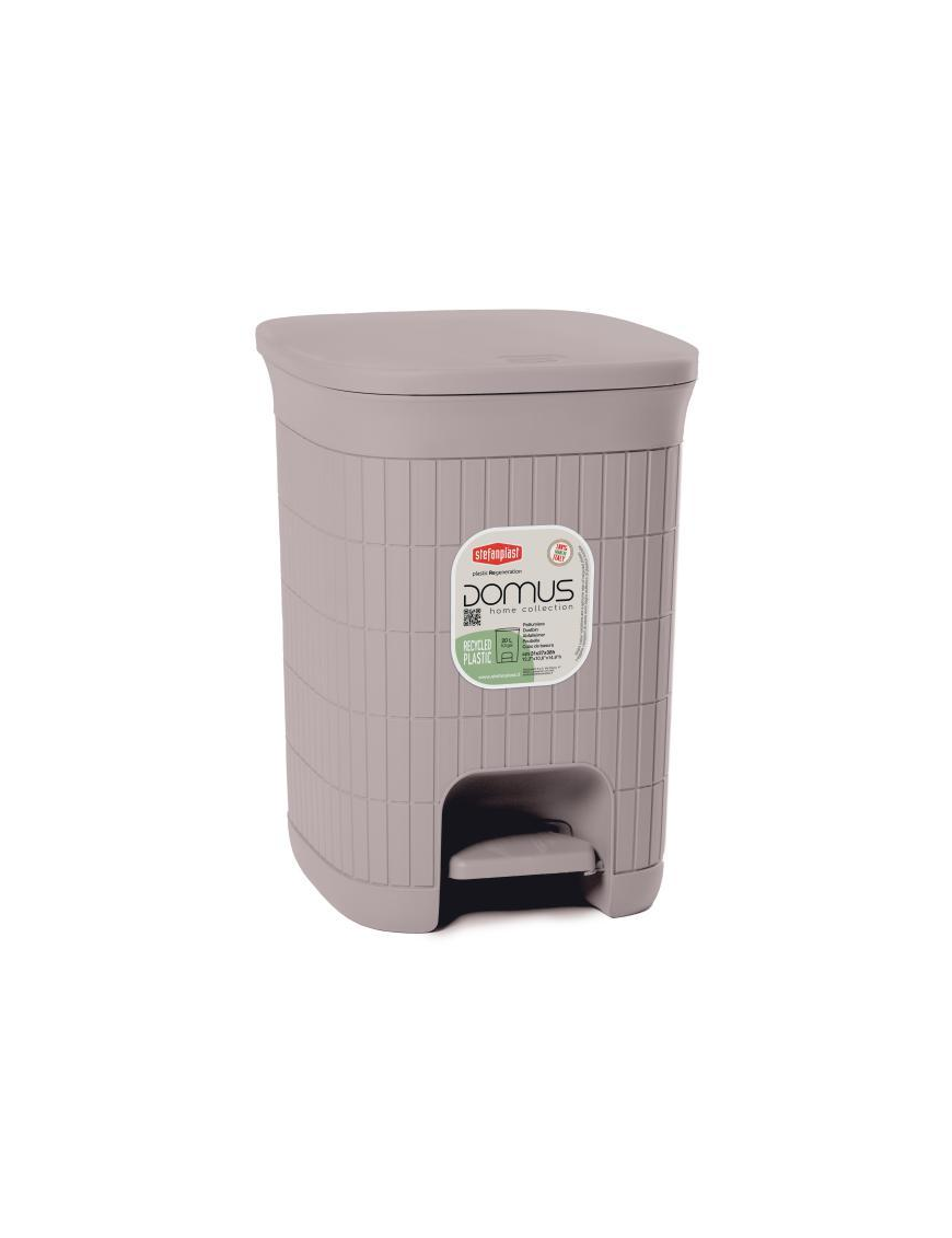 PATTUMIERA 20 lt  BEIGE 31x27x38h cm