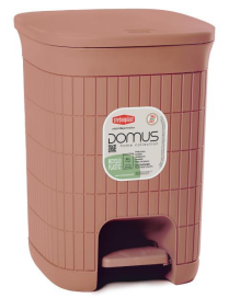 PATTUMIERA 20 lt MOCHA 31x27x38h cm