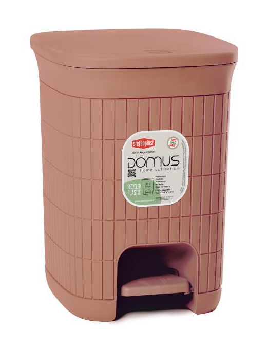 PATTUMIERA 20 lt MOCHA 31x27x38h cm
