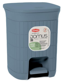 PATTUMIERA  6 lt BLUE 20,5x20,5x28h cm