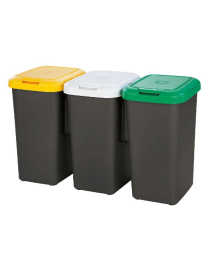 PATTUMIERA DIFFERENZIATA TRIO 3x25lt