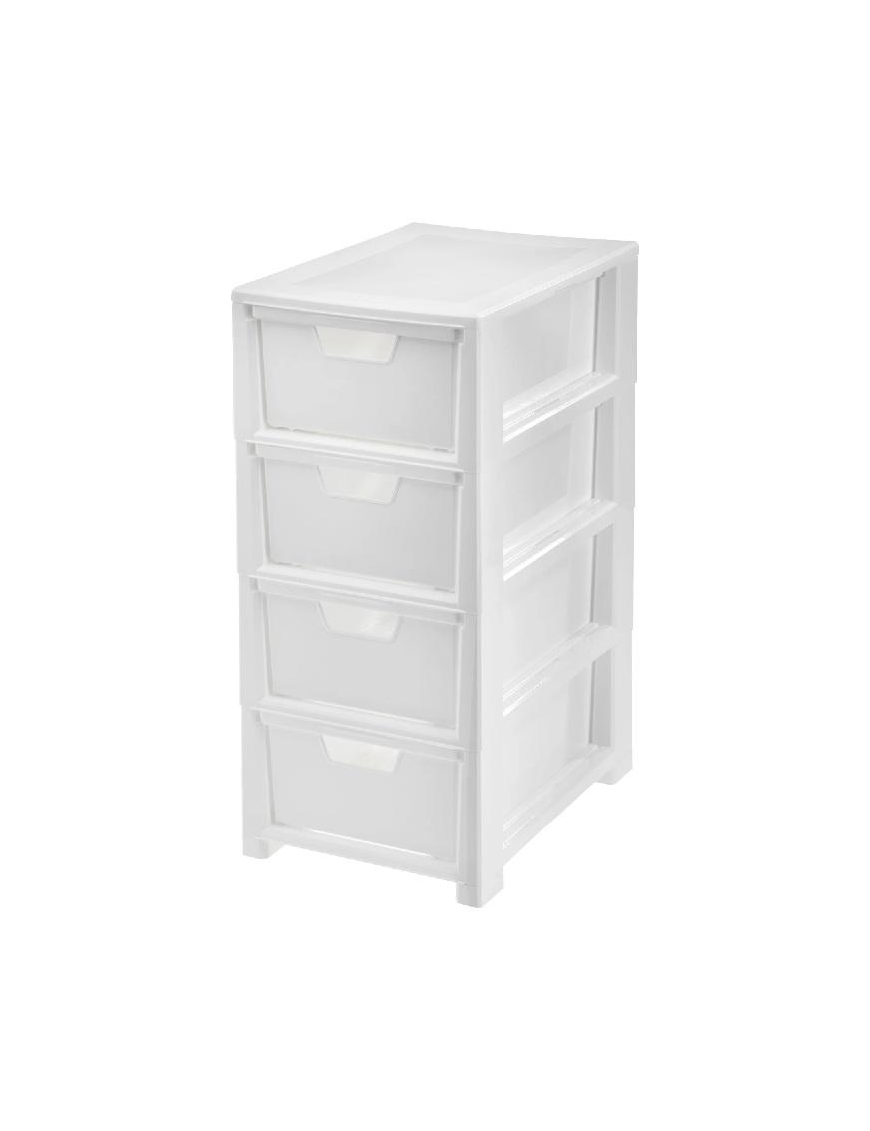 CASSETTIERA LINEA MINI 4CASSETTI BIANCO