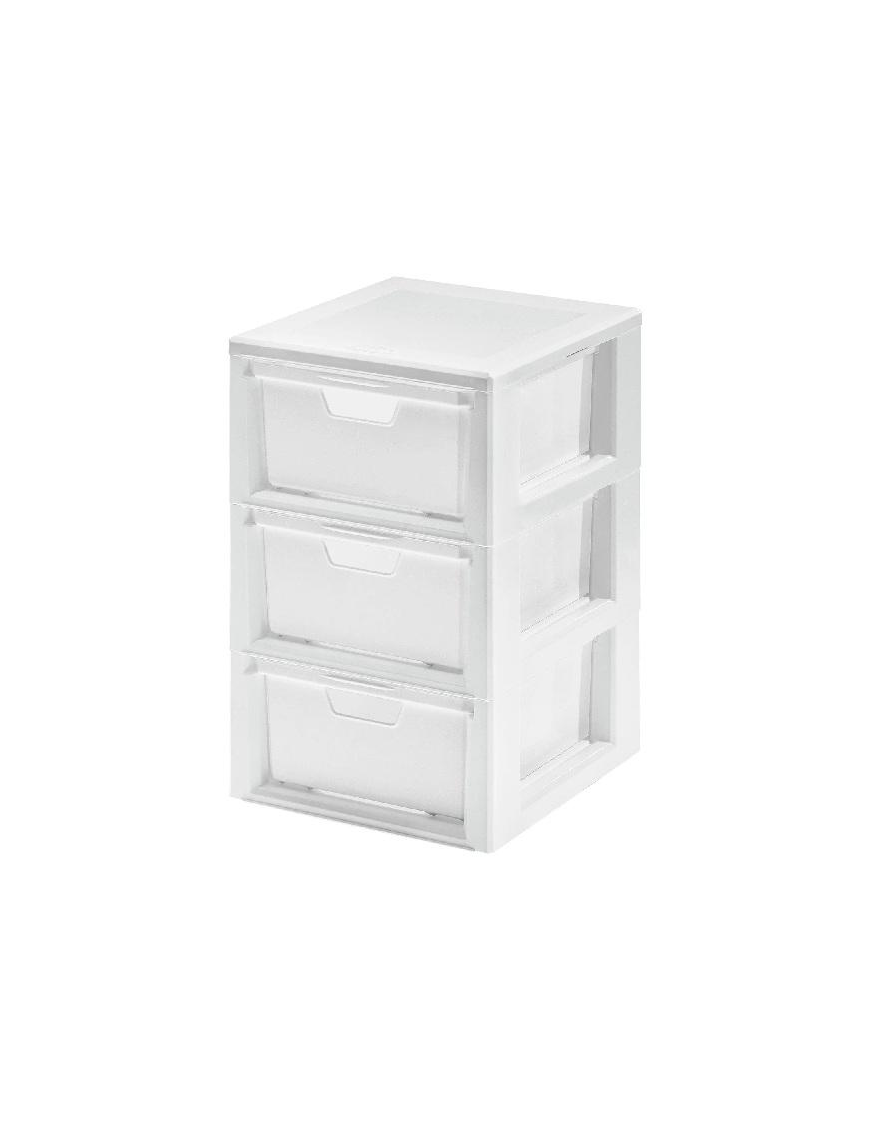 CASSETTIERA LINEA MICRO 3CASSETTI BIANCO