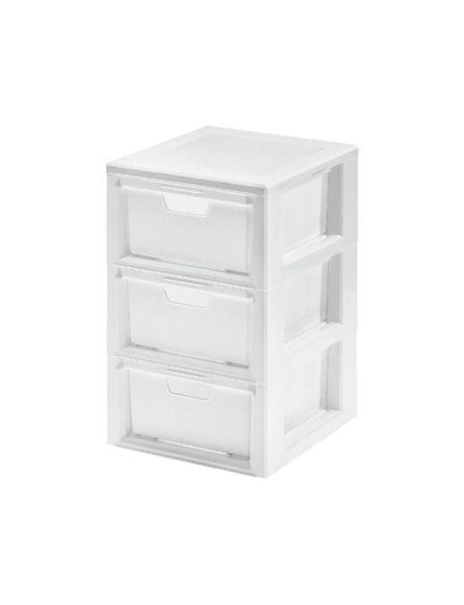 CASSETTIERA LINEA MICRO 3CASSETTI BIANCO