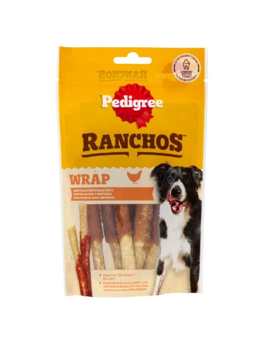 PEDIGREE RANCHOS WRAP 60 gr