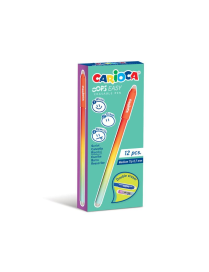 CARIOCA OOPS EASY PENNA CANCELLABILE  ROSSA 12pezzi