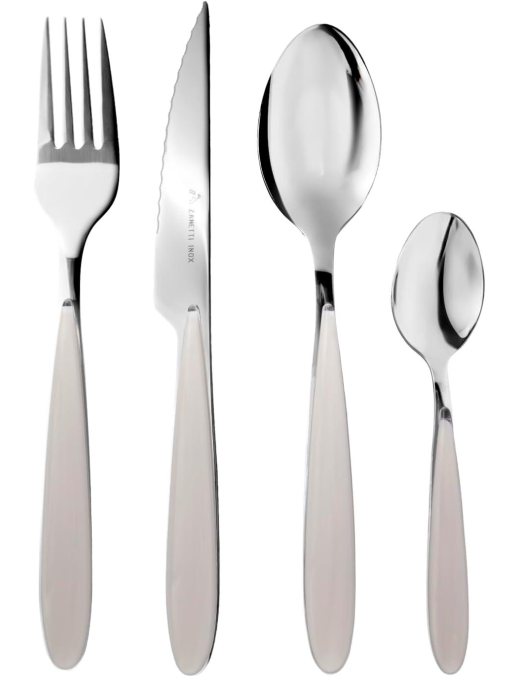 24-piece ELEGANCE BEIGE CUTLERY SET