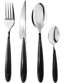 SERVIZIO POSATE 24pezzi  ELEGANCE GRIGIO