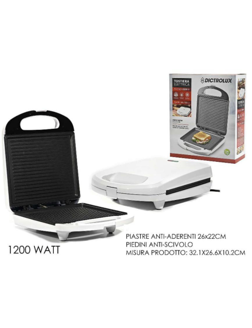 DICTROLUX TOSTIERA SANDWICH 1200W