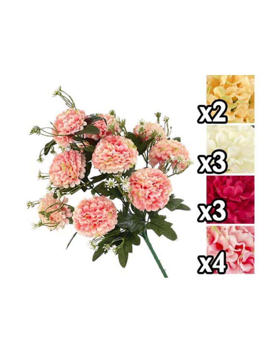 MAZZO FIORI E FOGLIE 44 CENTIMETRI