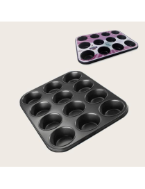 MUFFIN MOLD 12 PLACES 35x26x3 CENTIMETERS