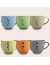 JUMBO MUG ASSORTED COLORS DIAMETER 11cm H 9cm