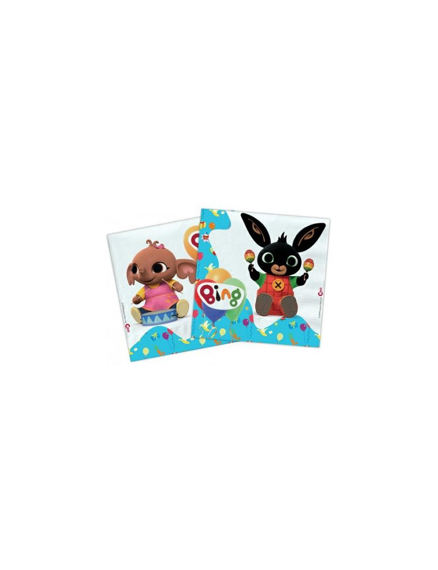 BING NAPKINS 33x22 CENTIMETERS 20 PIECES