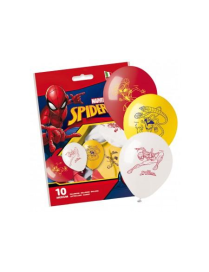 SPIDERMAN PALLONCINI 10 PEZZI