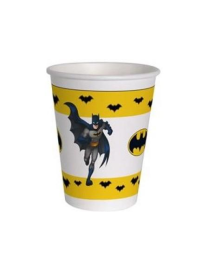 BATMAN GLASSES 200 ML 12 PIECES