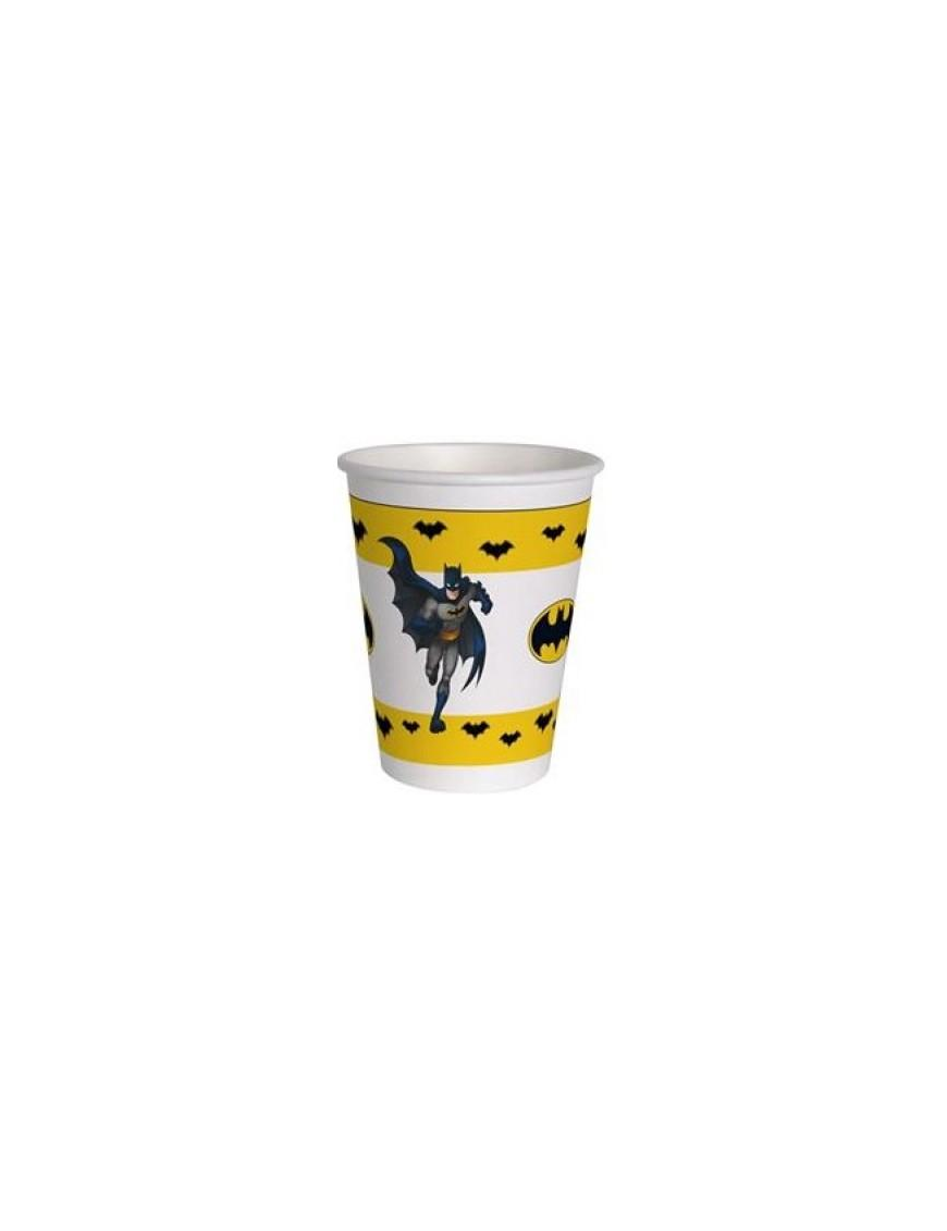 BATMAN GLASSES 200 ML 12 PIECES