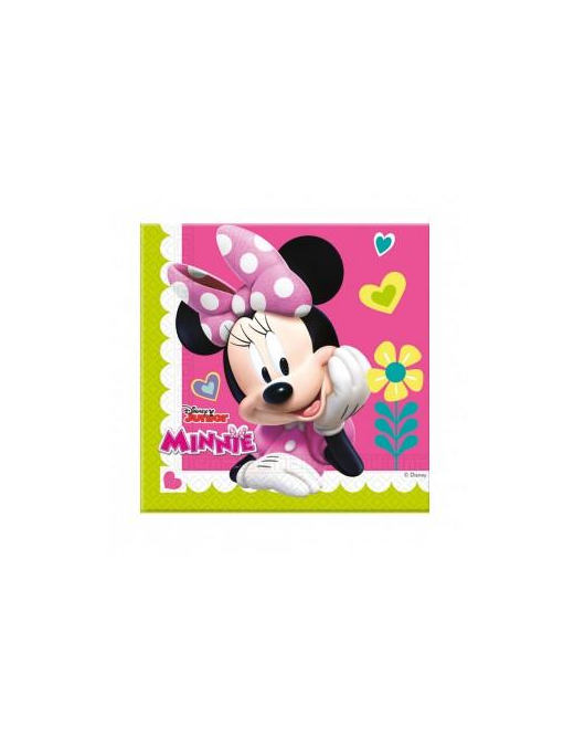 MINNIE NAPKINS 33x33 CENTIMETERS 20 PIECES