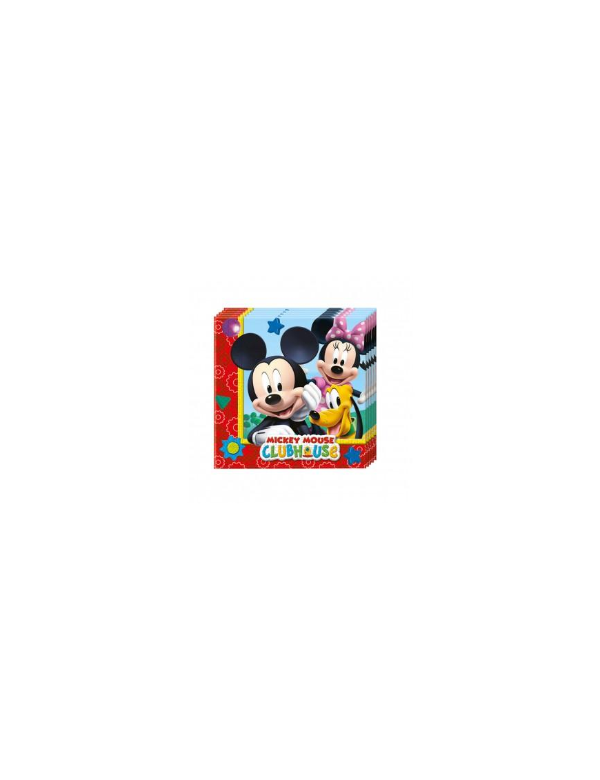 MICKEY NAPKINS 33x33 CENTIMETERS 20 PIECES