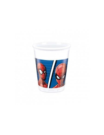 SPIDERMAN BICCHIERI 200 MILLILITRI 8 PEZZI
