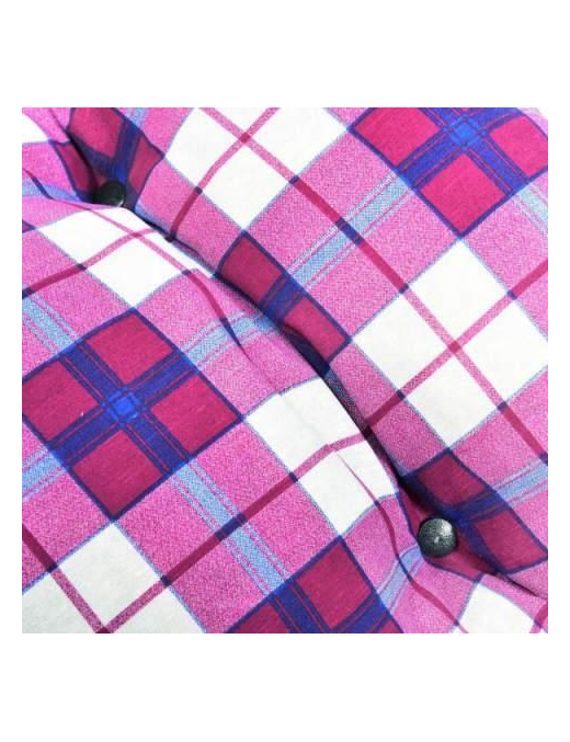 POLTRONA COMODONE CON 3 POSIZIONI, COLORE ROSSO E BIANCO