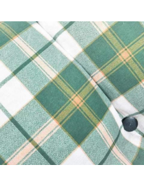POLTRONA COMODONE CON 3 POSIZIONI, COLORE VERDE E BIANCO