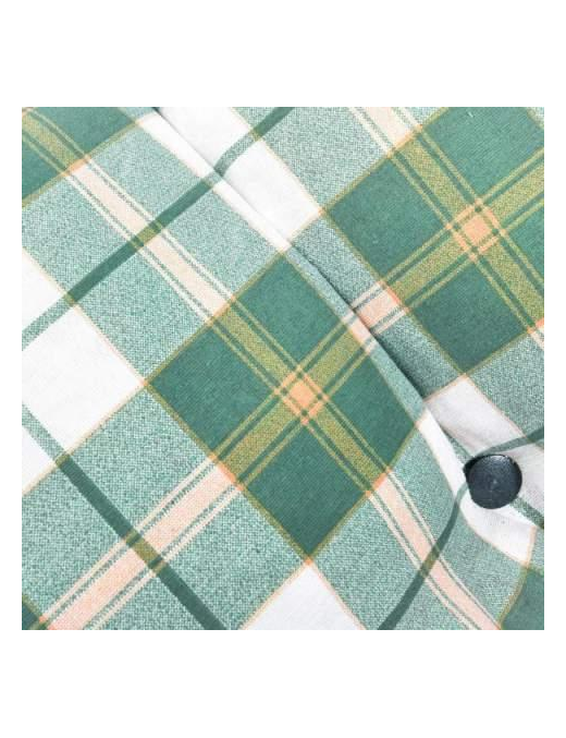POLTRONA COMODONE CON 3 POSIZIONI, COLORE VERDE E BIANCO