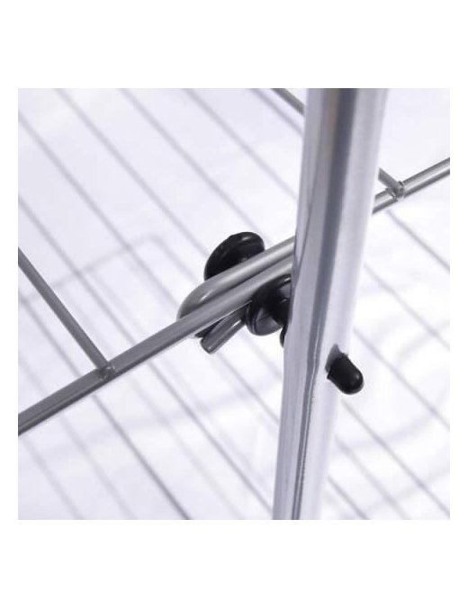 VERTICAL FLOOR DRYER IN STEEL AURA 40 175x68x68 CENTIMETERS