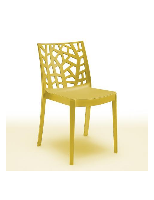 MATRIX CHAIR WITHOUT ARMRESTS YELLOW