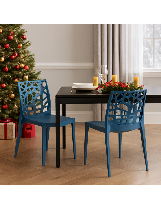 MATRIX CHAIR WITHOUT ARMRESTS MIAMI BLUE