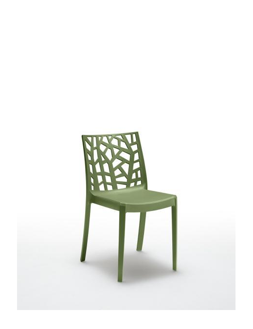 MATRIX CHAIR WITHOUT ARMRESTS PINE GREEN 55x47x82cm