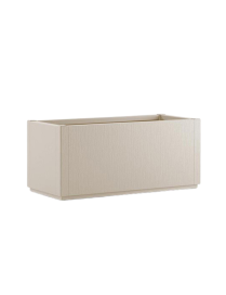 FIORIERA ETHICA 80cm COLORE GESSO