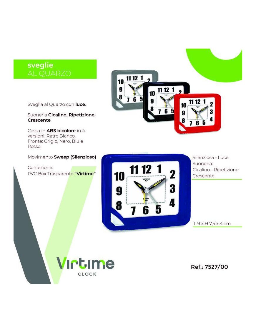 SVEGLIA QUARZO SWEEP SQUARE2