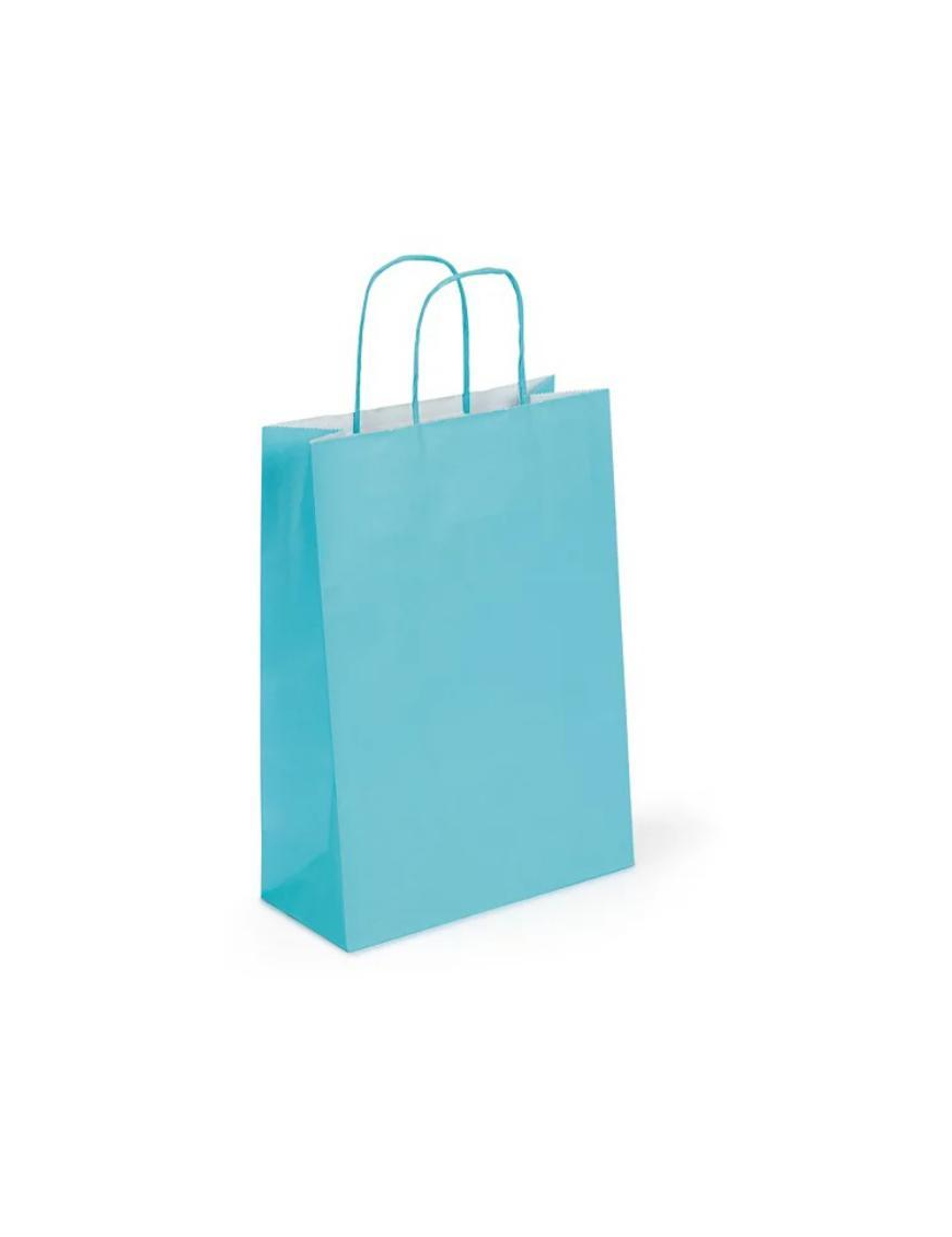 SHOPPER TURCHESE 14+8,5x21,5cm 17gr