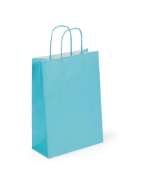 SHOPPER TURCHESE 22+10x29cm 25gr