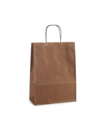 SHOPPER MARRONE 14+8,5x21,5 17gr